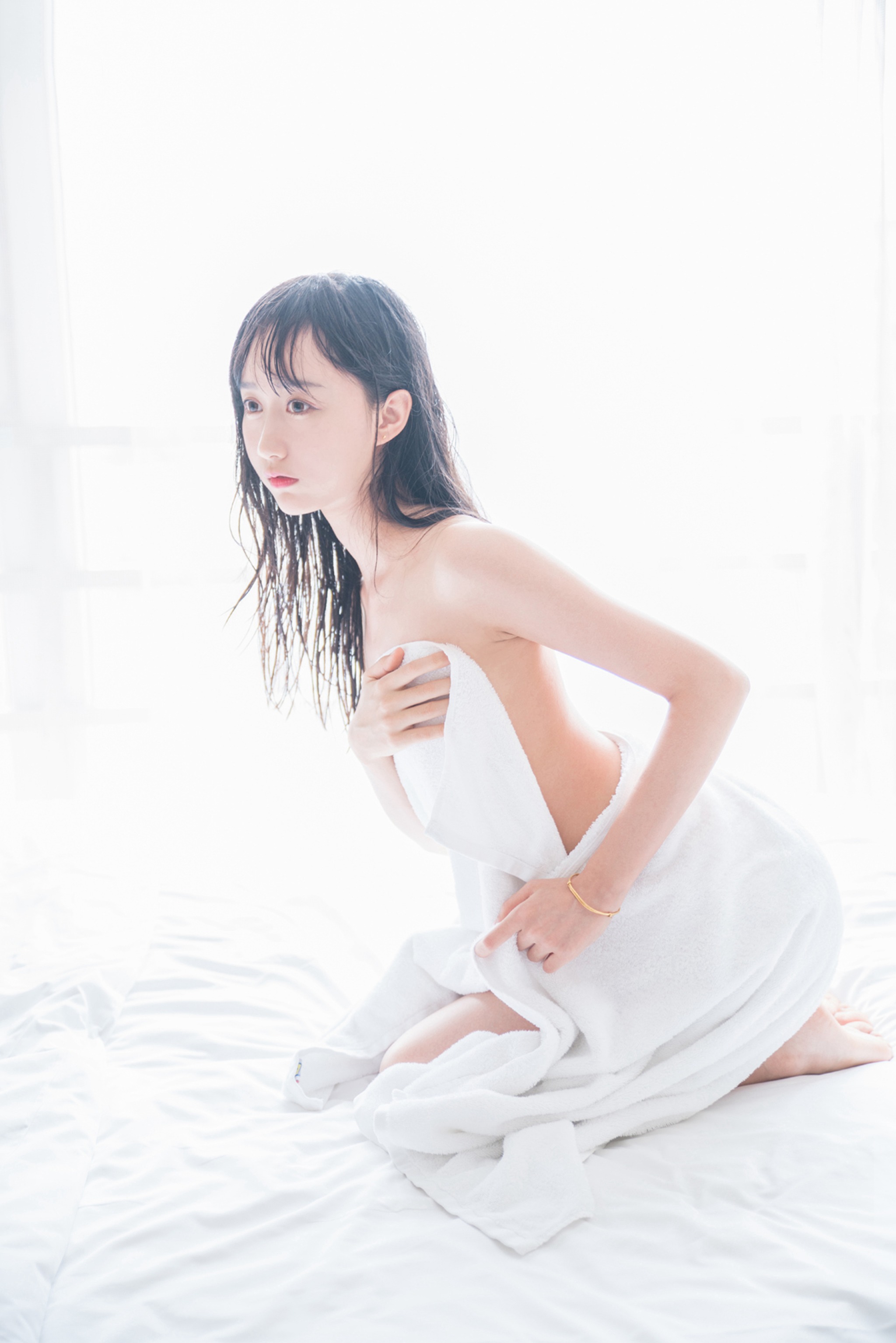 图片[1]-风之领域 – NO.137 浴巾女友 [57P]-XikXak